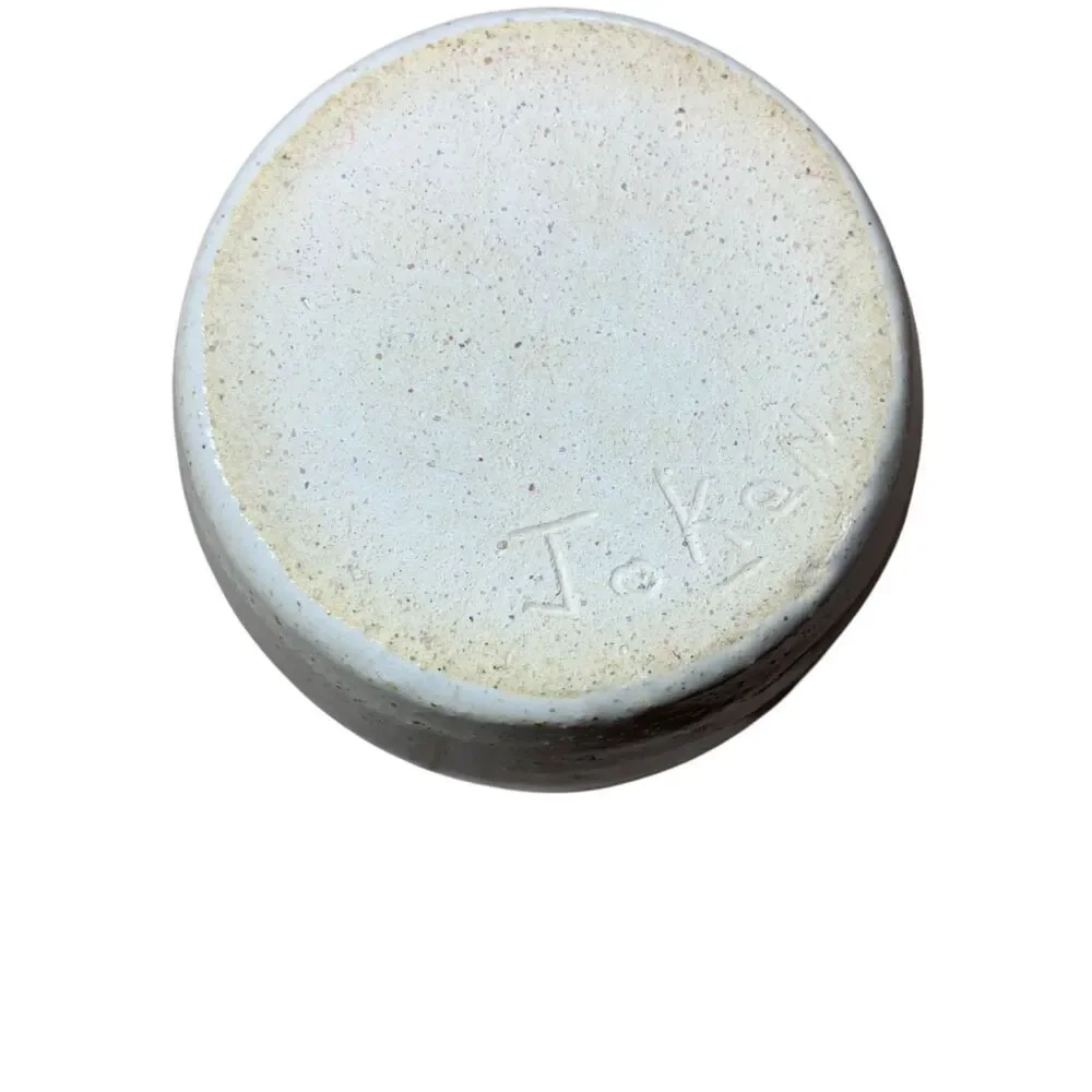 Handmade pottery textured